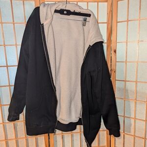 Expedition Series men’s hooded jacket 80/cotton zip up,great condition